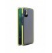 Spring Case clear TPU gel protective cover with colorful frame for Xiaomi Redmi Note 10 5G / Poco M3 Pro yellow