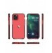 Spring Case clear TPU gel protective cover with colorful frame for iPhone 13 Pro light blue