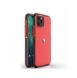 Spring Case clear TPU gel protective cover with colorful frame for iPhone 13 mini black