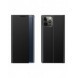 Sleep Case Bookcase Type Case with Smart Window for iPhone 13 Pro black