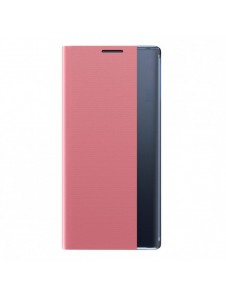 Sleep Case Bookcase Type Case with Smart Window for iPhone 13 Pro pink