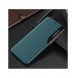 Eco Leather View Case elegant bookcase type case with kickstand for iPhone 13 Pro green
