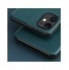 Eco Leather View Case elegant bookcase type case with kickstand for iPhone 13 Pro red