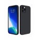 Silikonfodral Mjukt flexibelt gummiskal till iPhone 13 Pro svart