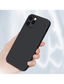 Silikonfodral Mjukt flexibelt gummiskal till iPhone 13 Pro svart