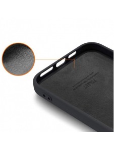 Silikonfodral Mjukt flexibelt gummiskal till iPhone 13 Pro svart