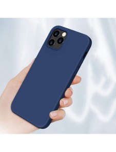 Silikonfodral Mjukt flexibelt gummiskal till iPhone 13 Pro blå