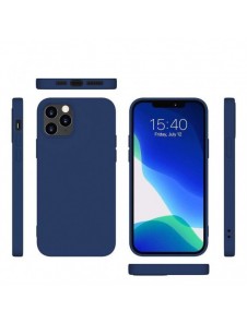 Silikonfodral Mjukt flexibelt gummiskal till iPhone 13 Pro blå