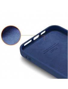 Silikonfodral Mjukt flexibelt gummiskal till iPhone 13 Pro blå
