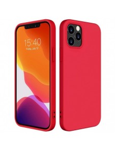 Silikonfodral Mjukt flexibelt gummiskal till iPhone 13 Pro röd