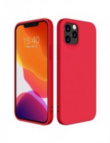 Silikonfodral Mjukt flexibelt gummiskal till iPhone 13 Pro röd