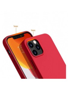 Silikonfodral Mjukt flexibelt gummiskal till iPhone 13 Pro röd