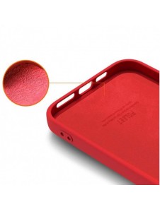 Silikonfodral Mjukt flexibelt gummiskal till iPhone 13 Pro röd