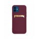 Kortfodral Silikonplånboksfodral med kortplatsdokument för iPhone 12 Pro Max Burgundy