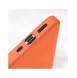 Kortfodral Silikonplånboksfodral med kortplatsdokument för iPhone 13 Pro Orange
