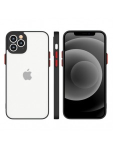 Milky Case silikon flexibelt genomskinligt fodral för Samsung Galaxy A22 4G svart