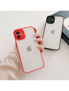 Milky Case silikon flexibelt genomskinligt fodral för Samsung Galaxy A22 4G svart