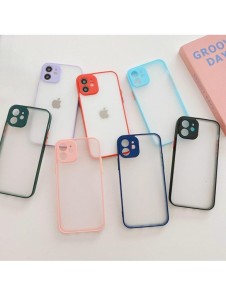 Milky Case silikon flexibelt genomskinligt fodral för Samsung Galaxy A22 4G svart
