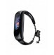 Ersättningsarmbandsarmband i metall för Xiaomi Mi Band 6/5/4/3 svart