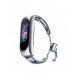 Ersättningsarmbandsarmband i metall för Xiaomi Mi Band 6/5/4/3 silver