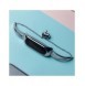 Ersättningsarmbandsarmband i metall för Xiaomi Mi Band 6/5/4/3 silver
