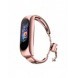 Ersättningsarmbandsarmband i metall för Xiaomi Mi Band 6/5/4/3 rosa