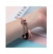 Ersättningsarmbandsarmband i metall för Xiaomi Mi Band 6/5/4/3 rosa