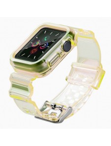 Rem Light Set ersättningsband remfodral för Watch 6 44mm / Watch 5 44mm / Watch 4 44mm / Watch SE 44mm yellow