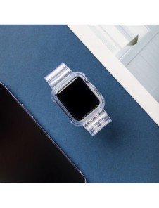 Strap Light Set ersättningsband remfodral för Watch 3 42mm / Watch 2 42mm blue