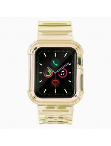 Strap Light Set ersättningsbandsremfodral för Watch 3 38mm / Watch 2 38mm yellow