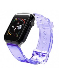 Armband Light Silikon Armband Armband Armband Watch Armband Watch 6/5/4/3/2 (44mm / 42mm) Lila