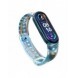 Ersättande silikonbandsrem för Xiaomi Mi Band 6/5 blå