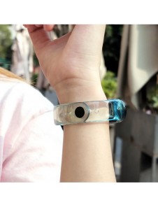 Ersättande silikonbandsrem för Xiaomi Mi Band 6/5 blå