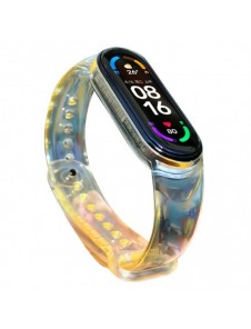 Ersättande silikonbandsrem för Xiaomi Mi Band 6/5 gul