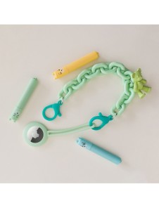 Color Chain (rep) färgglad kedja telefonhållare hänge för ryggsäck plånbok rosa