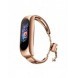 Ersättningsarmbandsarmband i metall för Xiaomi Mi Band 6/5/4/3 roséguld