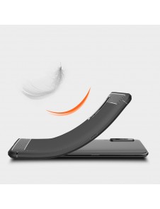 iPaky Carbon Väska Flexibel Skal TPU Väska till Xiaomi Mi 9 - Svart