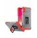 Crystal Ring Case Kickstand Tough Rugged Cover för iPhone XS Max röd