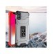 Crystal Ring Case Kickstand Tough Rugged Cover för iPhone XS Max röd