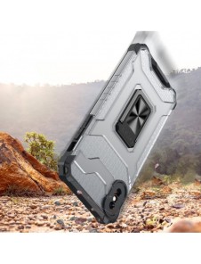 Crystal Ring Case Kickstand Tough Rugged Cover för iPhone XS Max grön