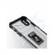 Crystal Ring Case Kickstand Tough Rugged Cover för iPhone XS Max grön