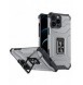 Crystal Ring Case Kickstand Tough Rugged Cover för iPhone 11 Pro svart