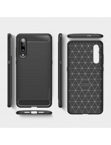 iPaky Carbon Väska Flexibel Skal TPU Väska till Xiaomi Mi 9 - Svart