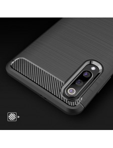 iPaky Carbon Väska Flexibel Skal TPU Väska till Xiaomi Mi 9 - Svart