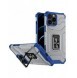 Crystal Ring Case Kickstand Tough Rugged Cover för iPhone 11 Pro Max blå