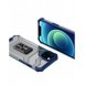 Crystal Ring Case Kickstand Tough Rugged Cover för iPhone 12 mini blå