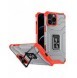 Crystal Ring Case Kickstand Tough Rugged Cover för iPhone 12 Pro röd