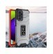 Crystal Ring Case Kickstand Tough Rugged Cover för Samsung Galaxy A72 4G röd