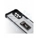 Crystal Ring Case Kickstand Tough Rugged Cover för Samsung Galaxy A72 4G blå