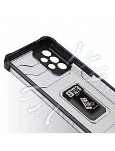 Crystal Ring Case Kickstand Tough Rugged Cover för Samsung Galaxy A72 4G grön